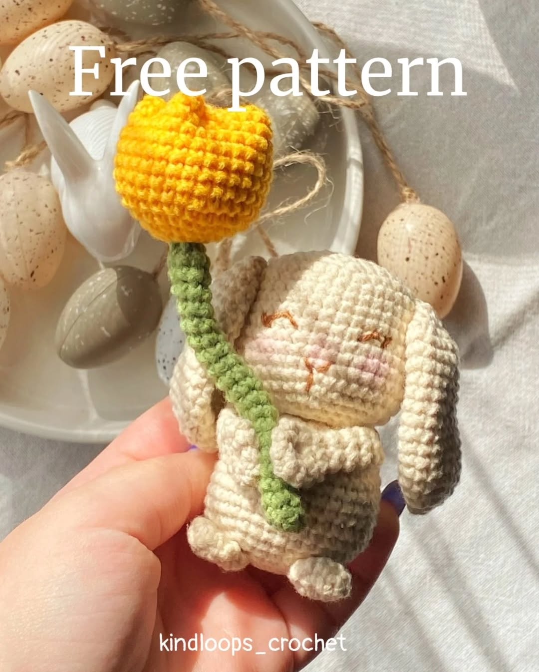 Tavşan Ve Lale Amigurumi Amigurumi