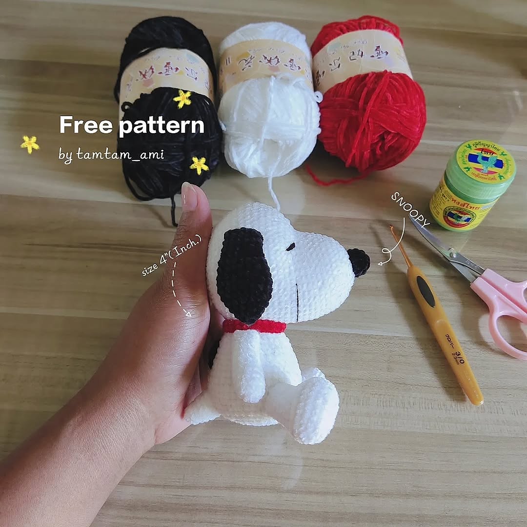 Snoopy Amigurumi Amigurumi
