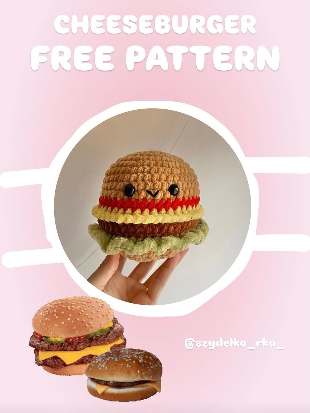 Amigurumi Burger Amigurumi
