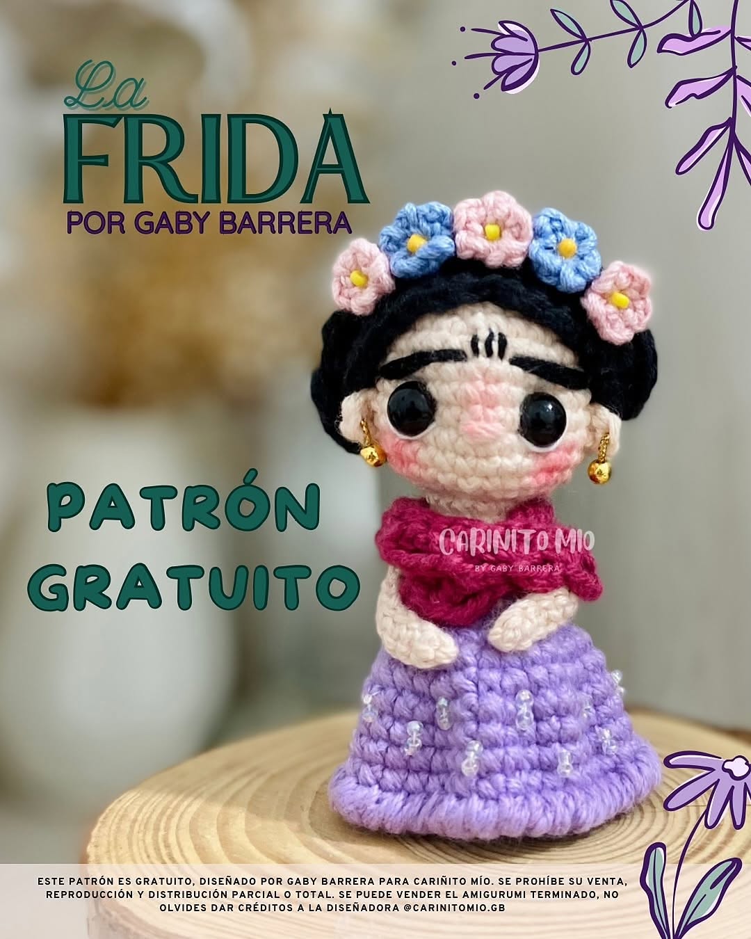 Mini Frida Amigurumi Amigurumi