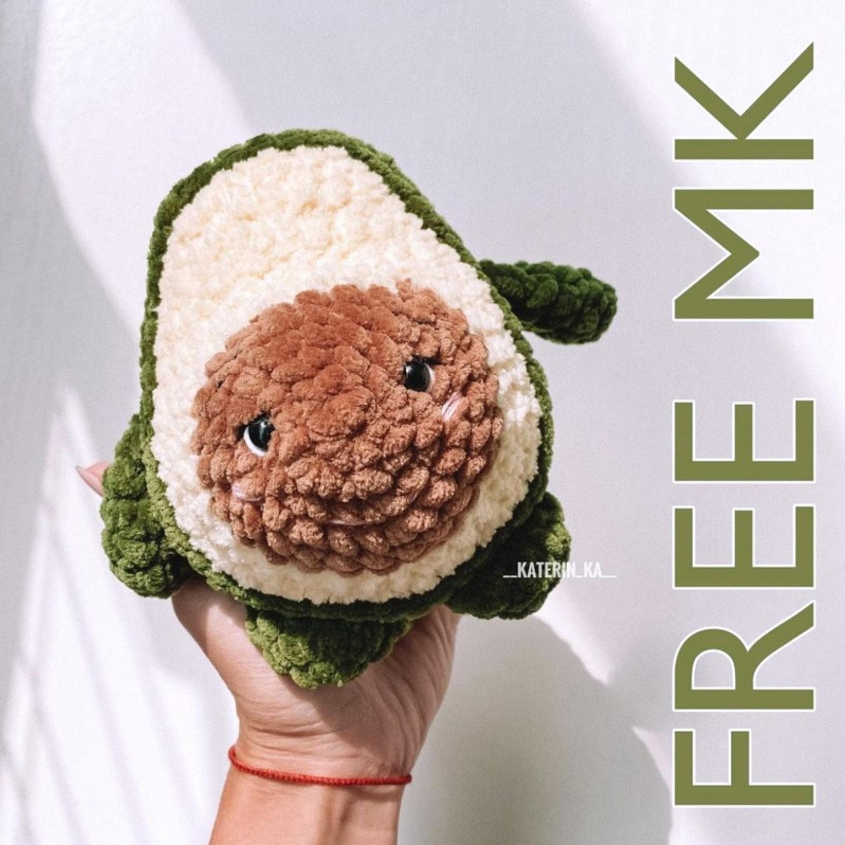 Avokado Amigurumi