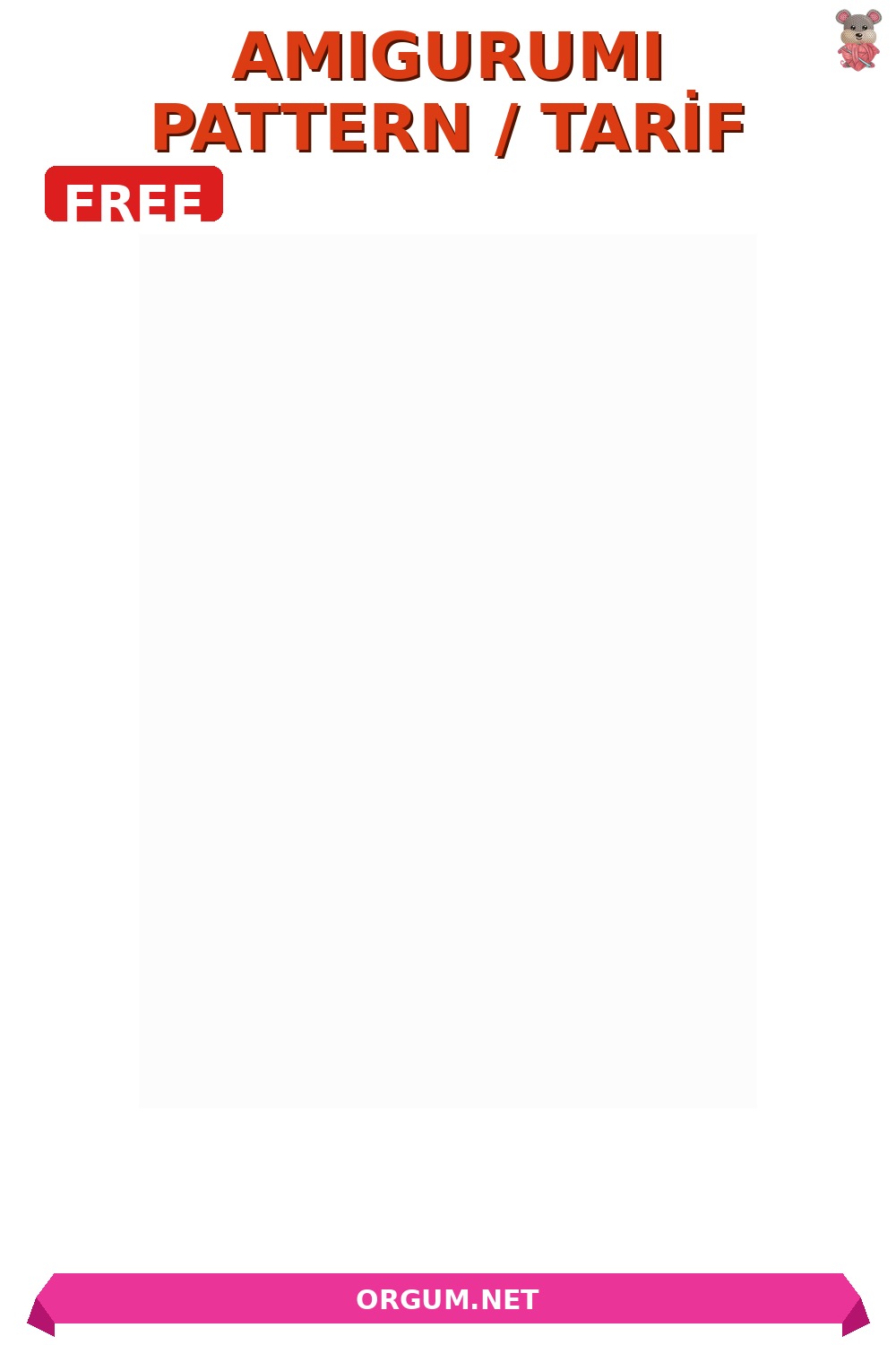Marusya İneği Amigurumi Tarifi Pin