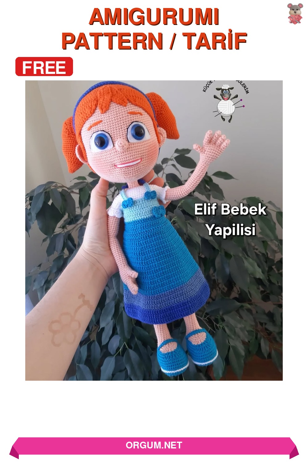 Elif Bebek Amigurumi Amigurumi Tarifi Pin