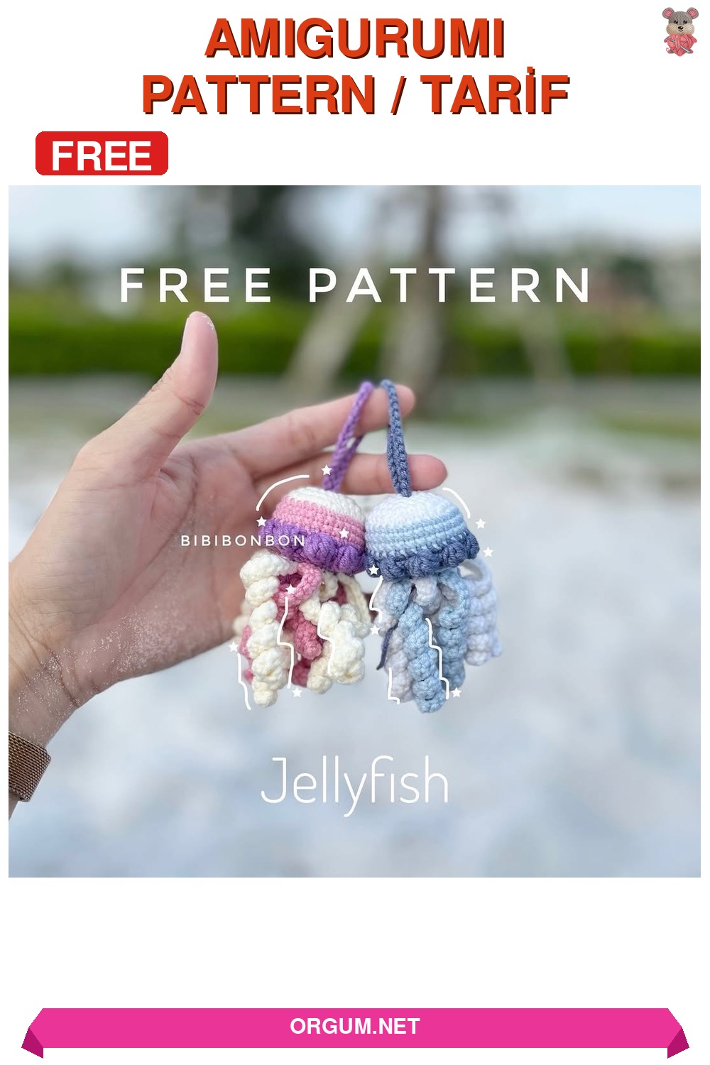 Ahtapot Amigurumi Tarifi Pin