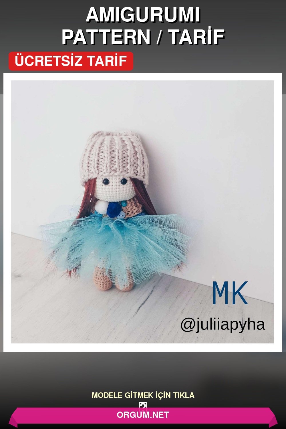 Tilda Bebek Amigurumi Tarifi Pin