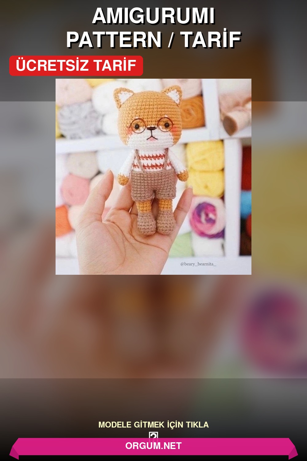 Shiba Inu Amigurumi Tarifi Pin
