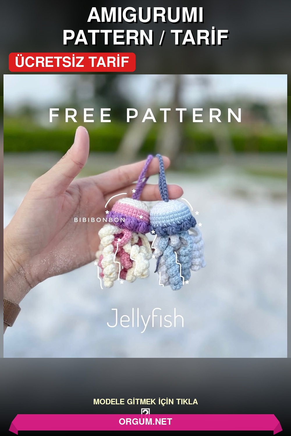 Ahtapot Amigurumi Tarifi Pin