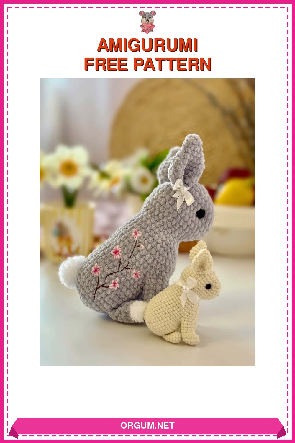 Amigurumi Tavşan Amigurumi Tarifi Pin