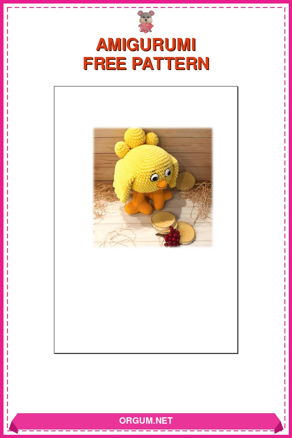 Civciv Amigurumi Tarifi Pin