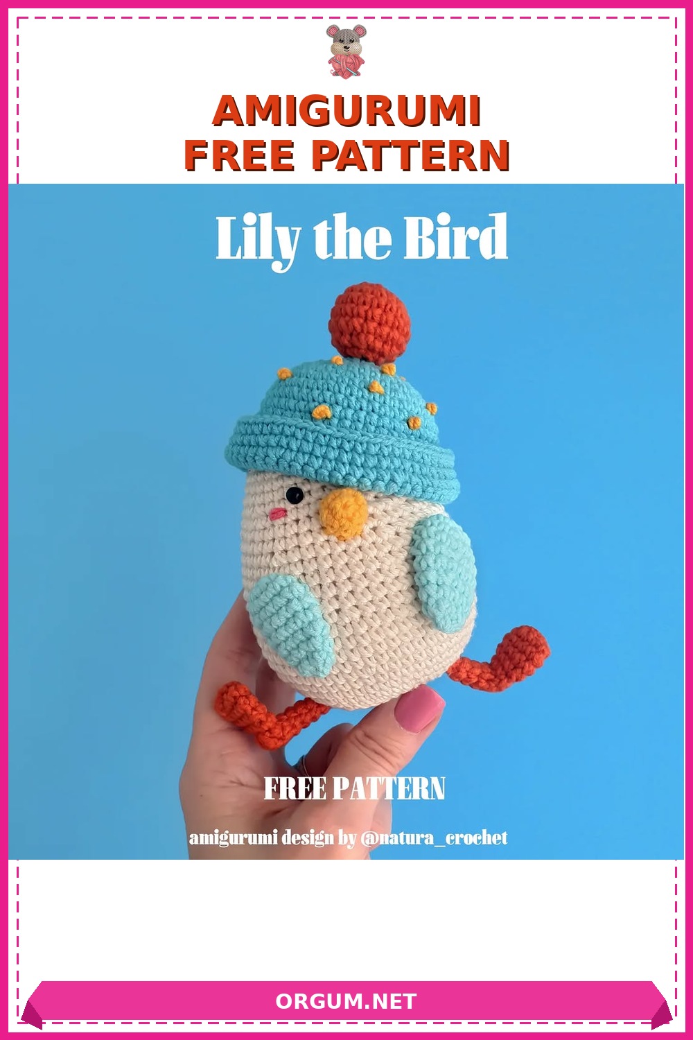 Lily Kuş Amigurumi Amigurumi Tarifi Pin