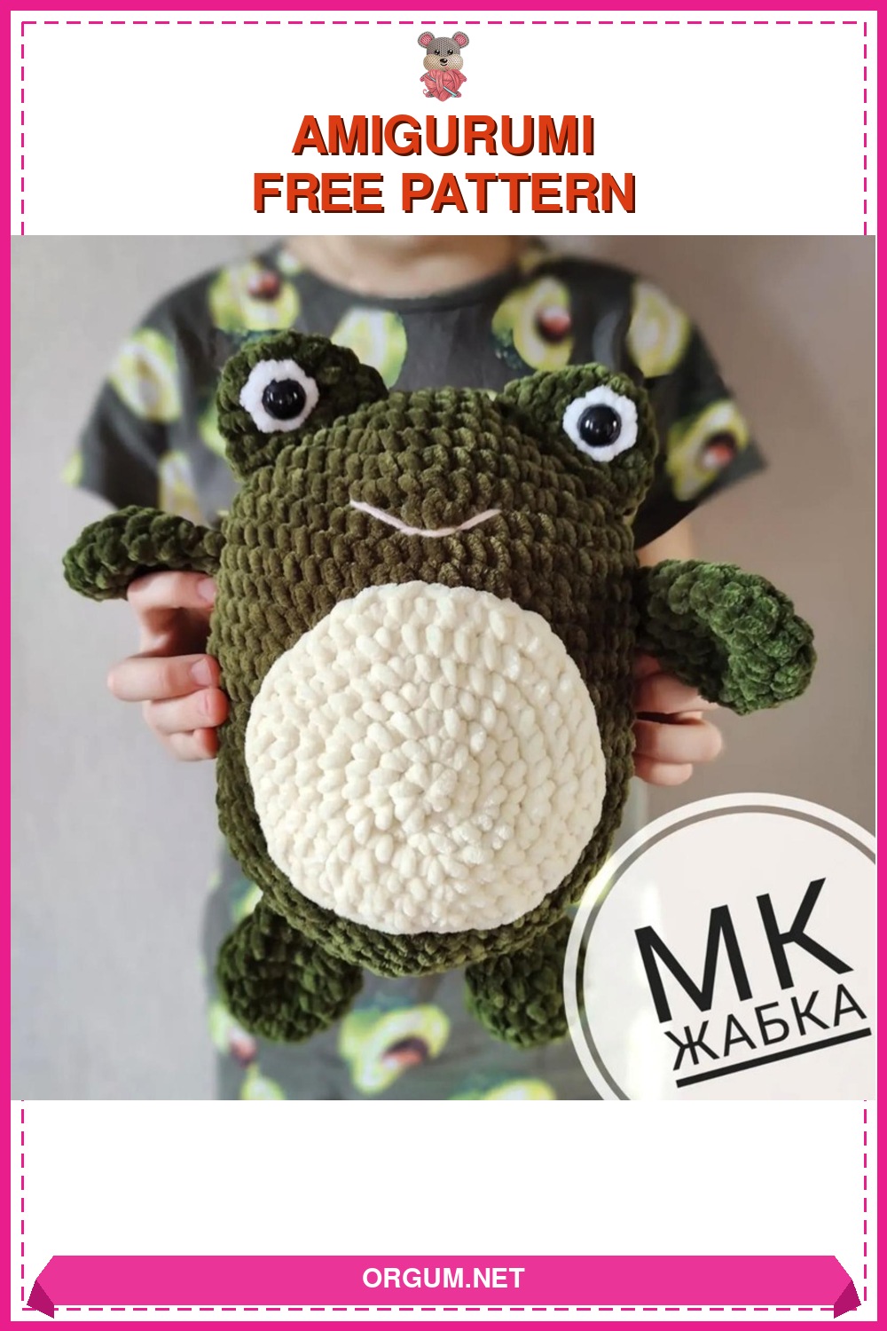 Kurbağa Amigurumi Amigurumi Tarifi Pin