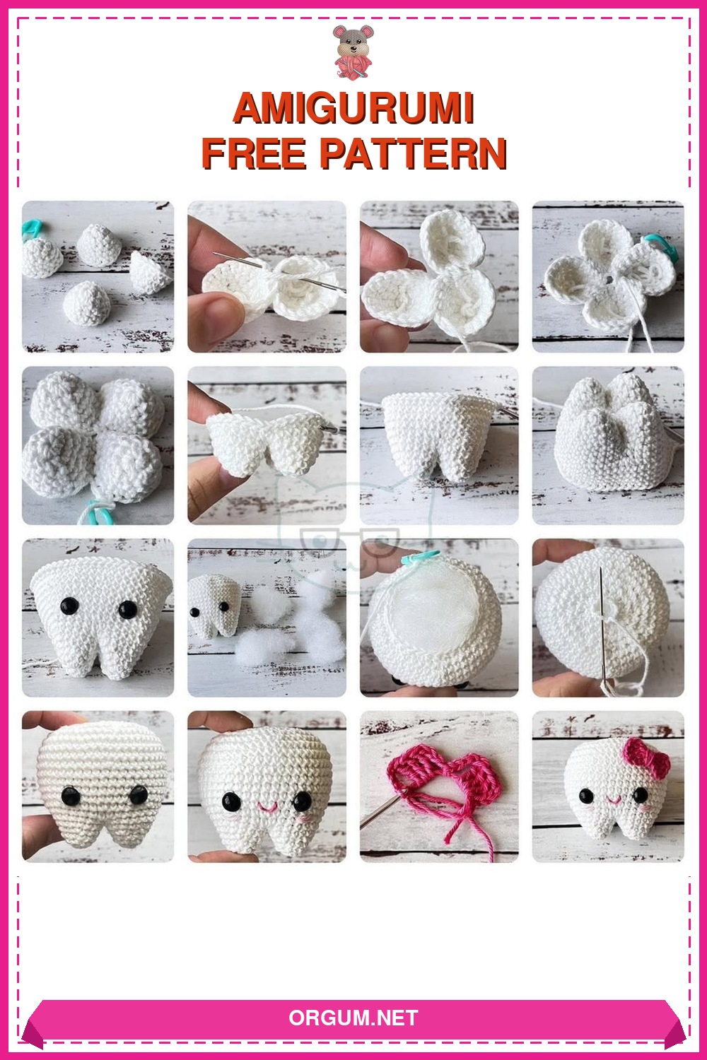 Moly Muelita Diş Amigurumi Amigurumi Tarifi Pin