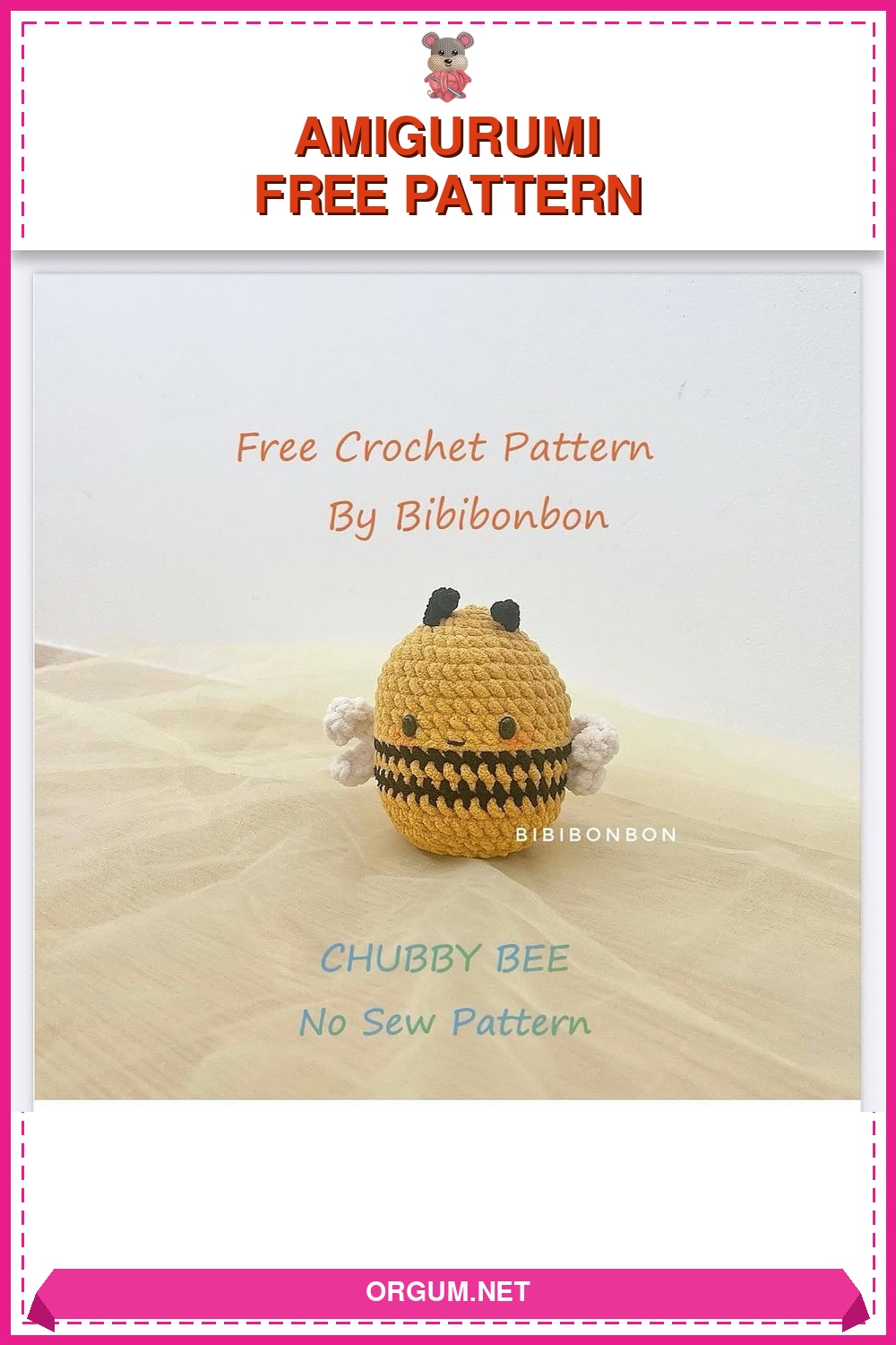 Şişman Arı Amigurumi Tarifi Pin