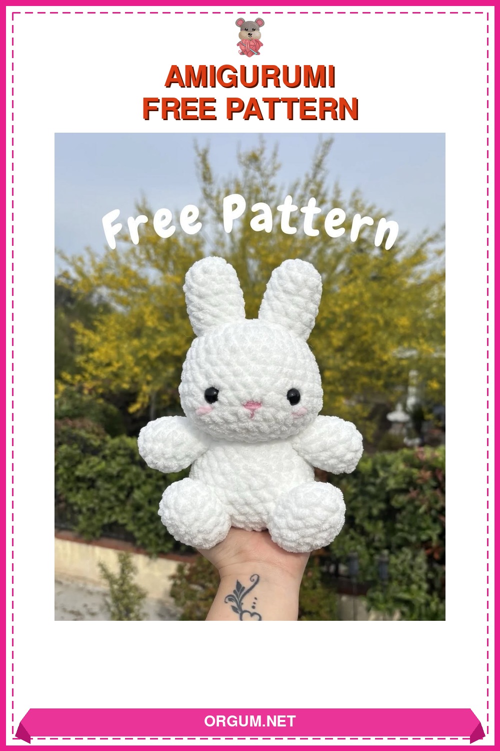 Paskalya Tavşanı Amigurumi Tarifi: Ücretsiz Ve Detaylı Anlatım 6 Paskalya Tavşanı Amigurumi Tarifi Pin