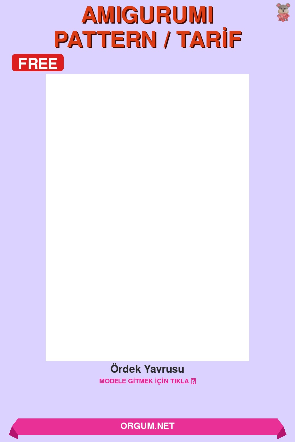 Ördek Yavrusu Amigurumi Tarifi Pin