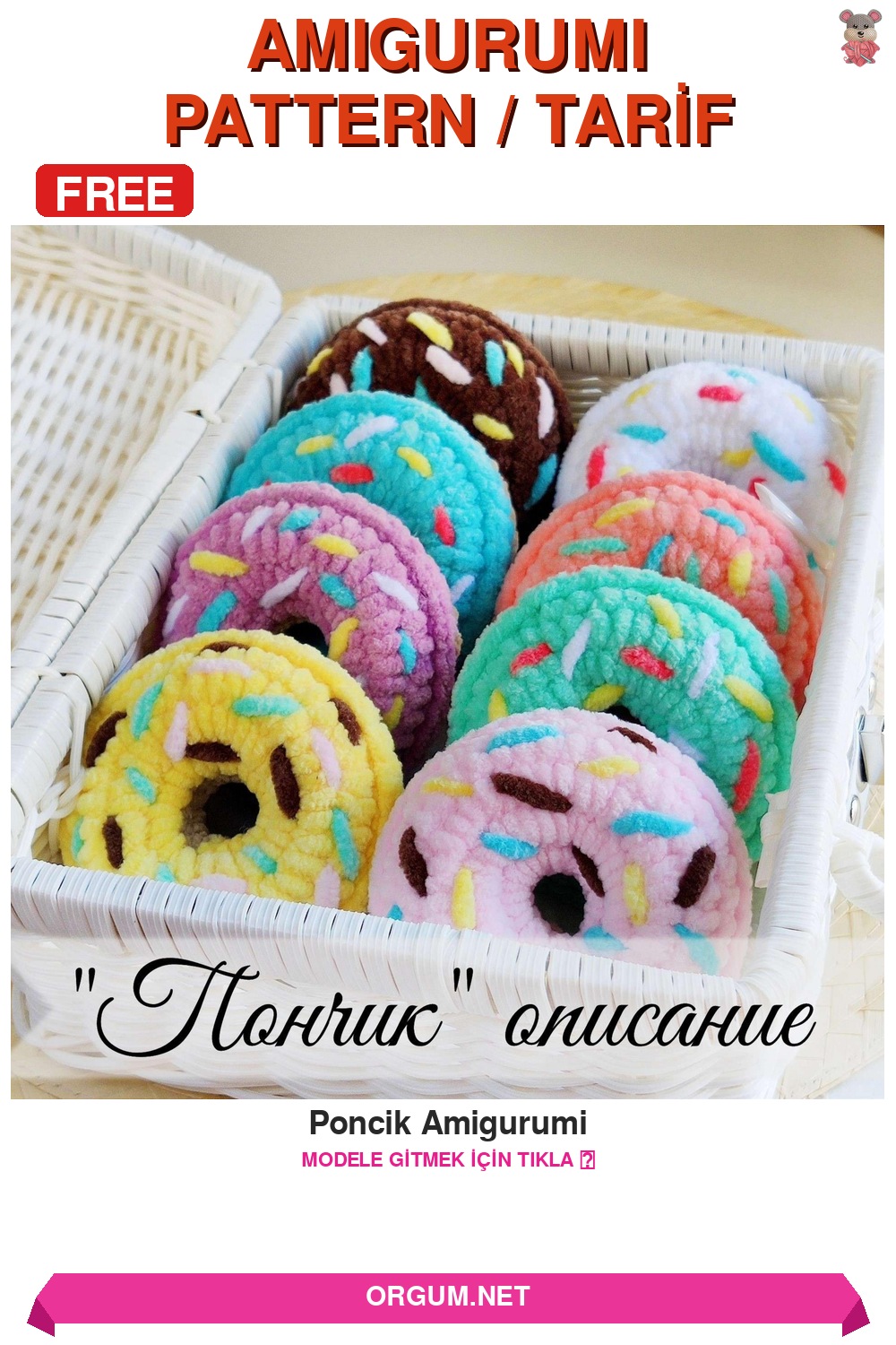 Poncik Amigurumi Amigurumi Tarifi Pin