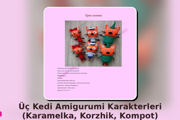 Orgum.net - Ücretsiz Örgü Modelleri Ve Amigurumi Tarifleri