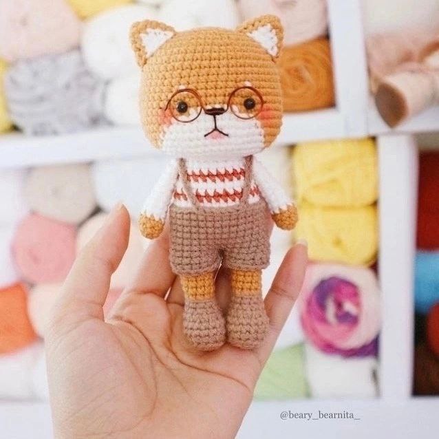 Shiba Inu Amigurumi