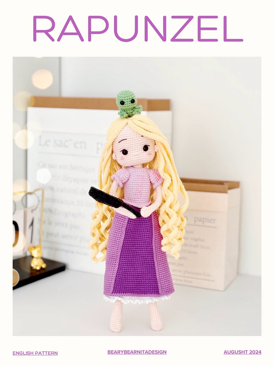 Rapunzel Amigurumi Bebek Amigurumi