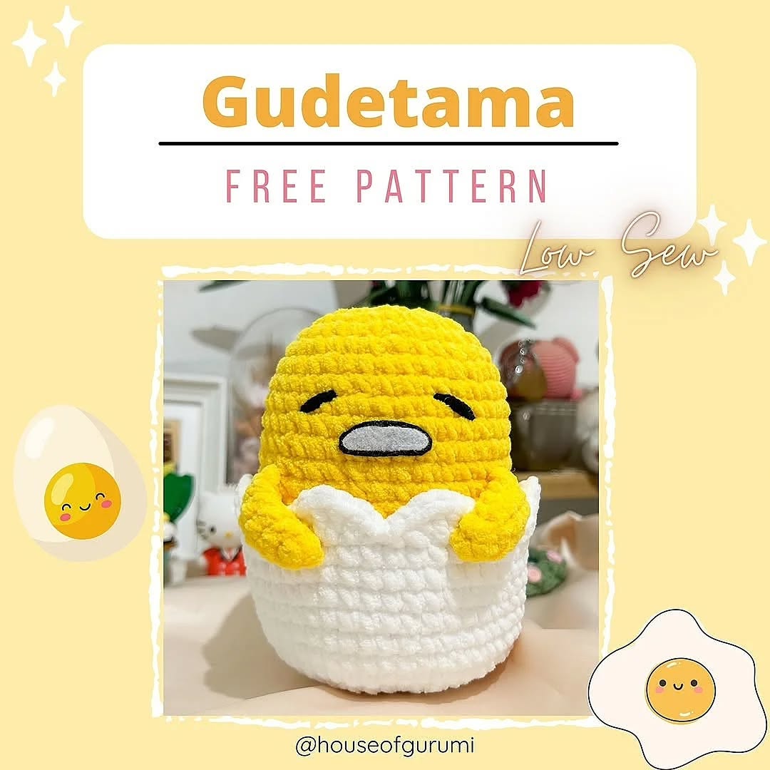 Gudetama Amigurumi Amigurumi