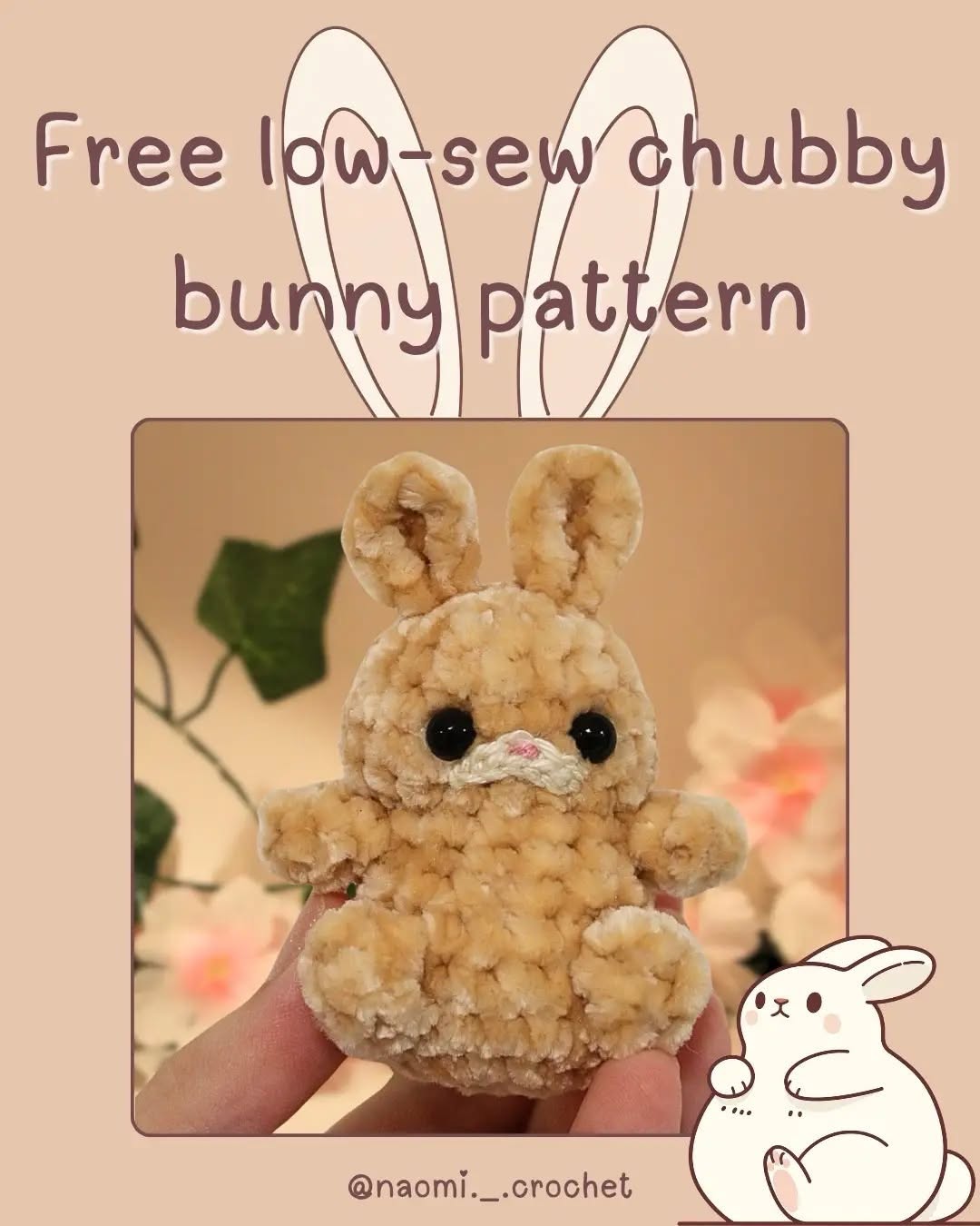 Tombul Tavşan Amigurumi