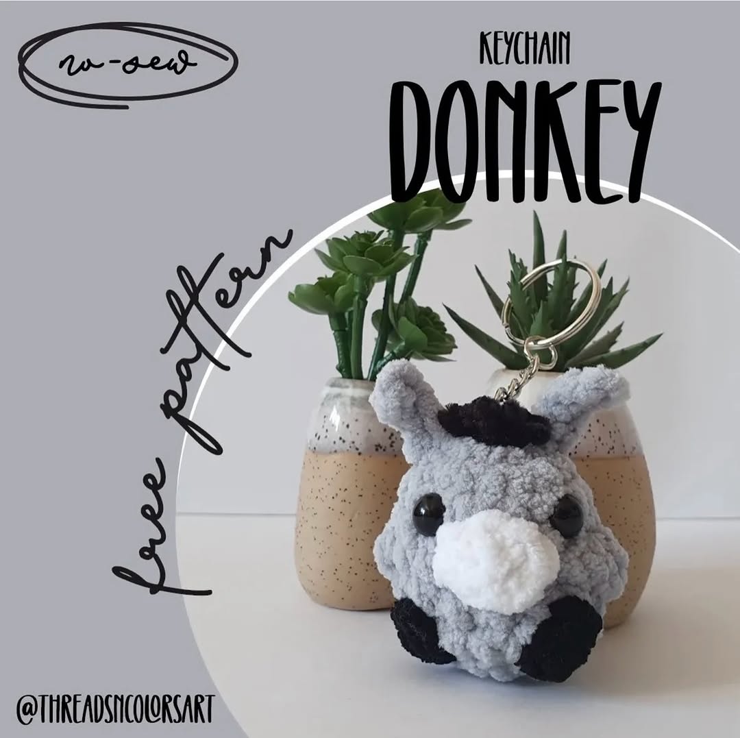 Neychan Eşek Amigurumi
