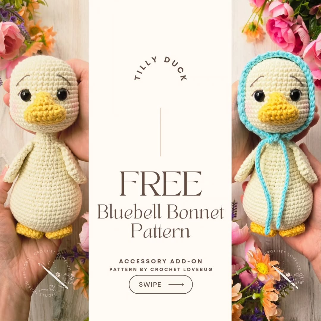 Çan Çiçeği Şapkası Amigurumi