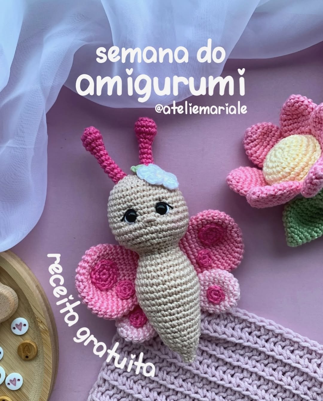 Amora Arı Amigurumi