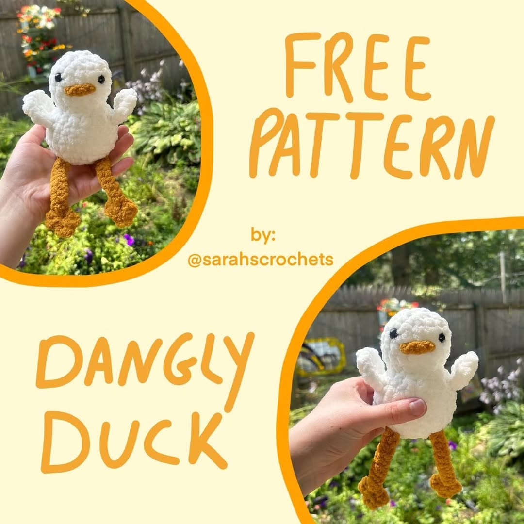 Sarkan Ördek Amigurumi