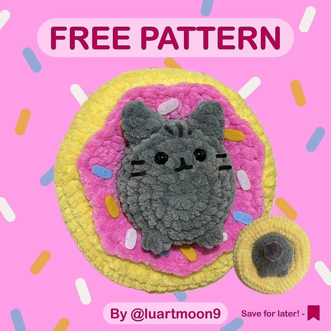 Donutlu Tavşan Amigurumi Amigurumi