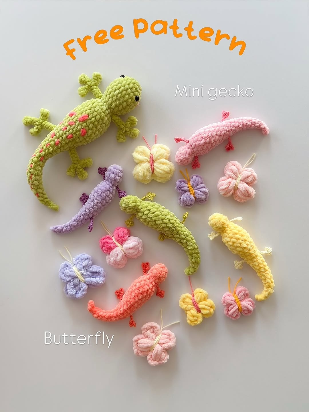Mini Kertenkele Amigurumi