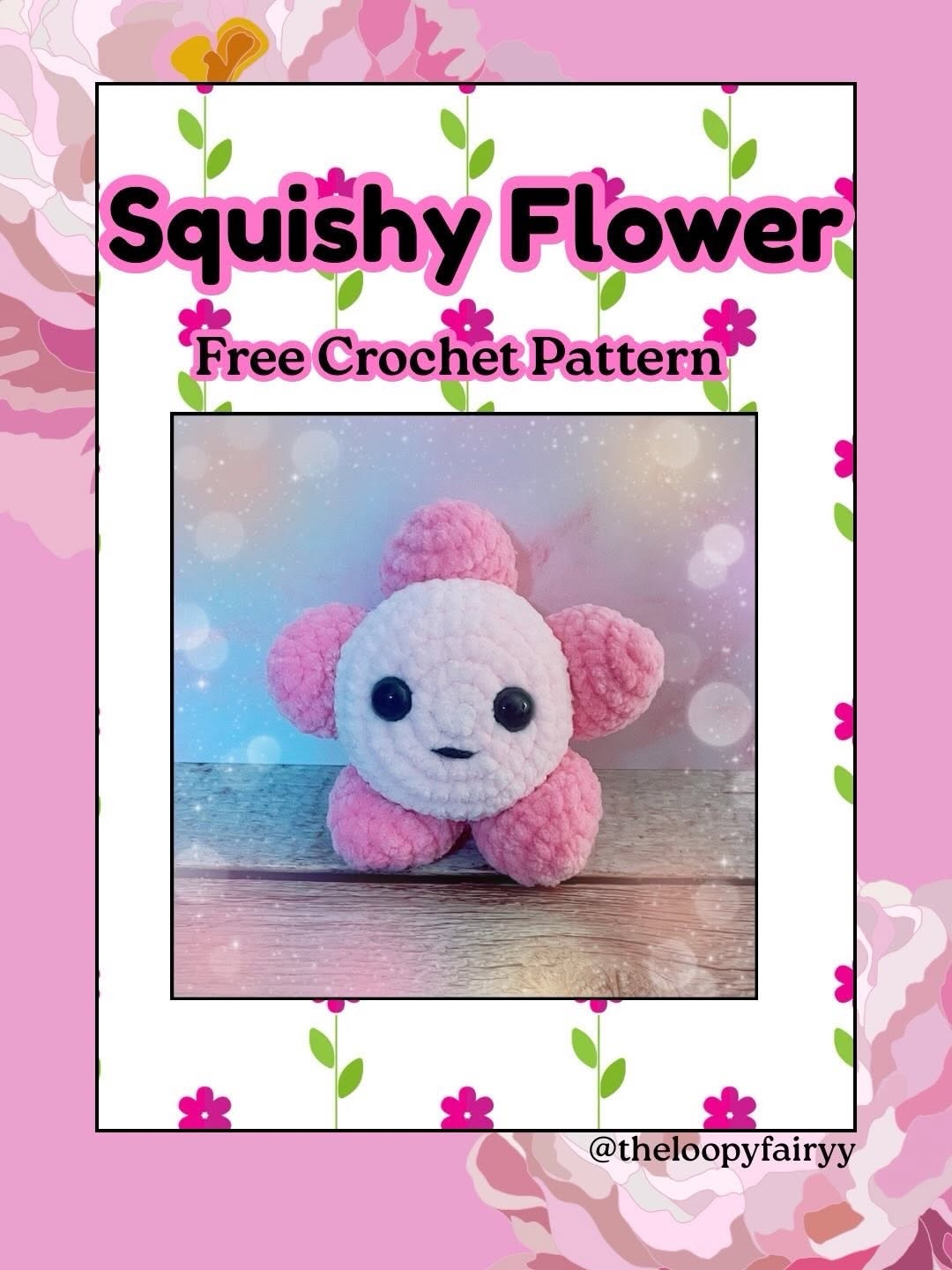Yumuşak Çiçek Amigurumi Amigurumi