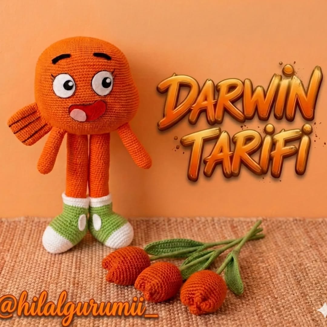 Darwin Watterson Amigurumi Amigurumi