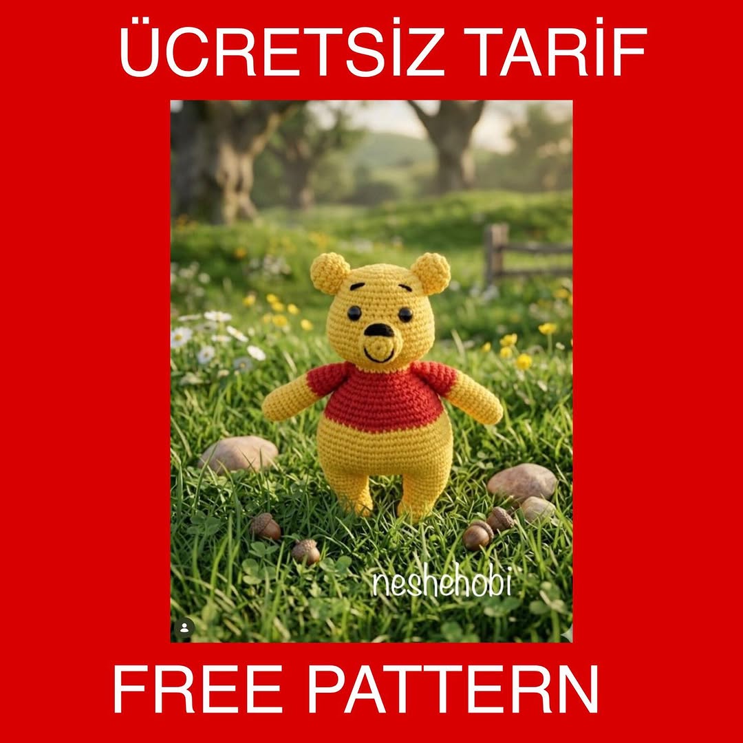 Winnie The Pooh Amigurumi