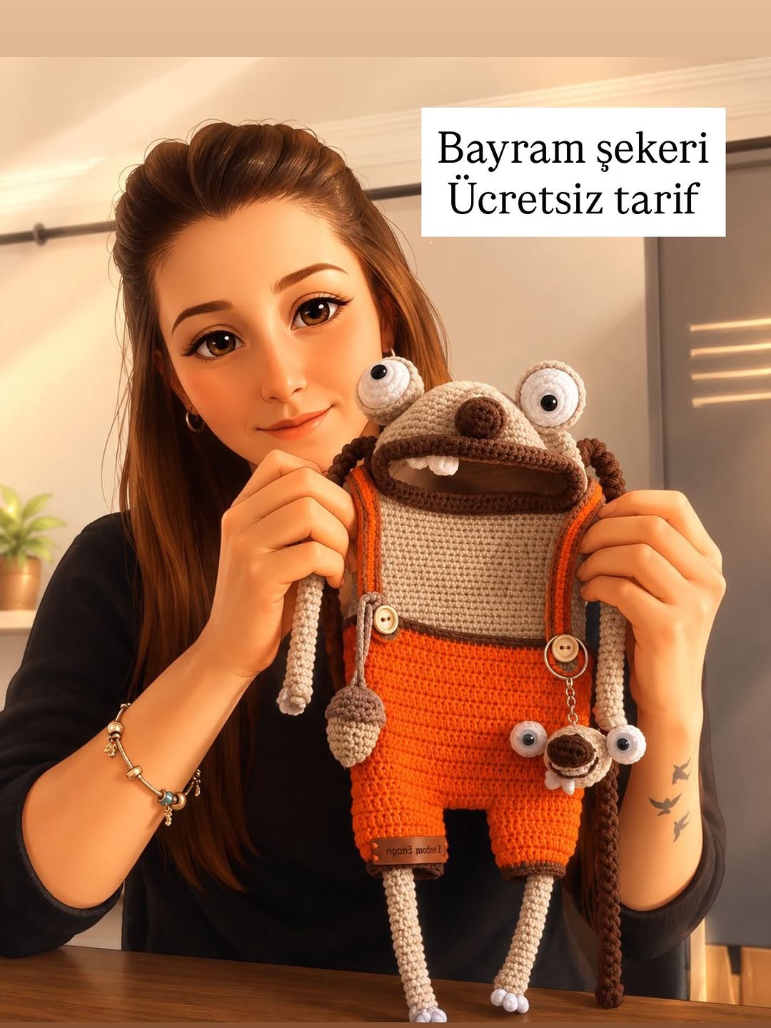 Bayram Şekeri Amigurumi