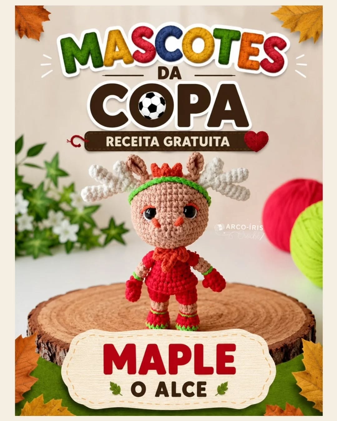 Maple, Kanada Geyiği Amigurumi