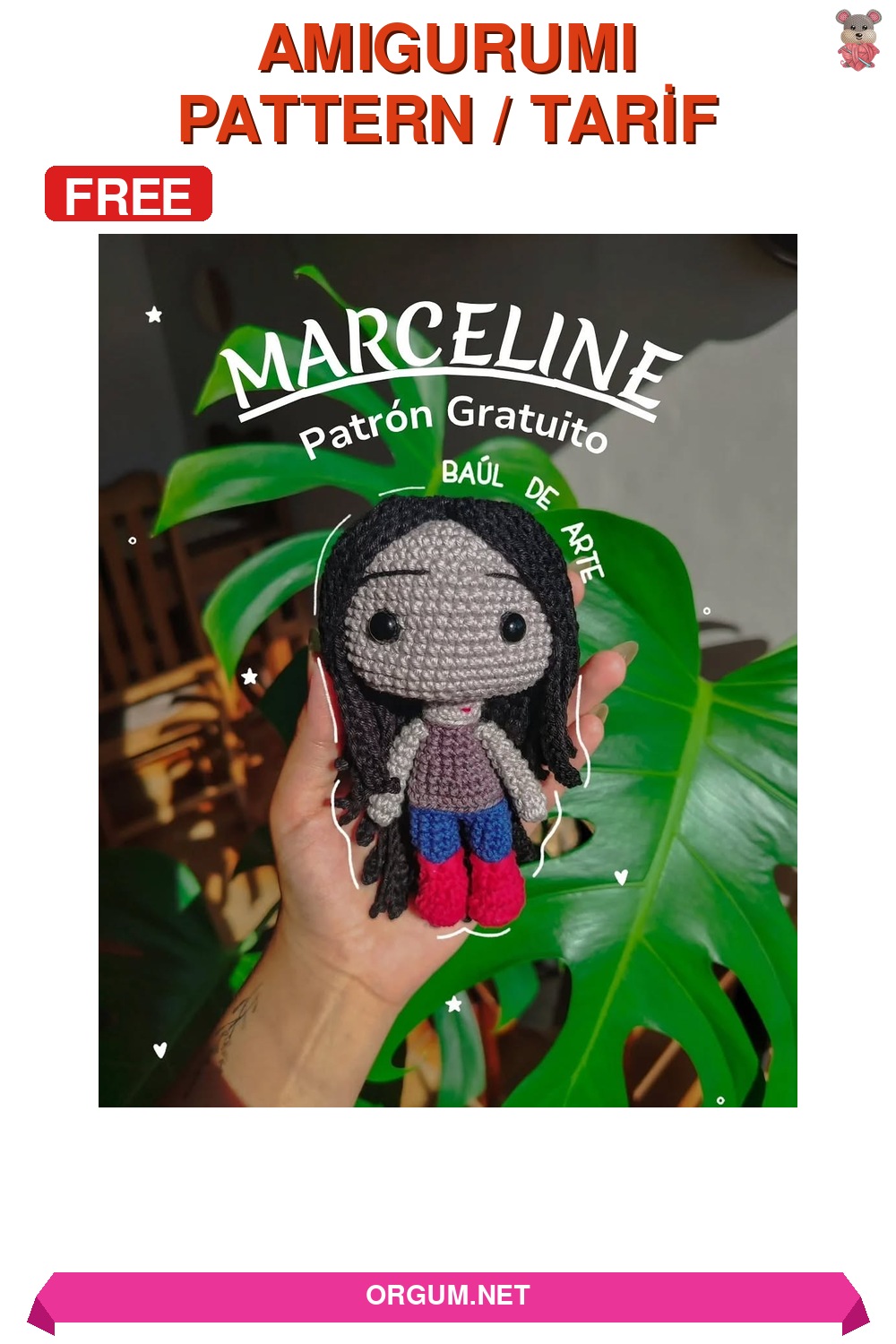 Bob Bebek Amigurumi Tarifi Pin
