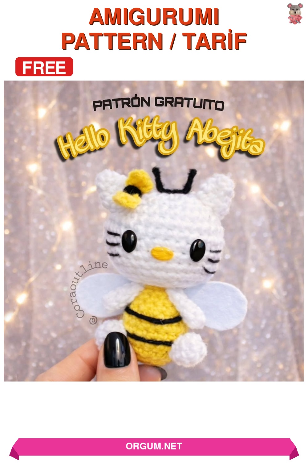Sip Amigurumi Tarifi Pin