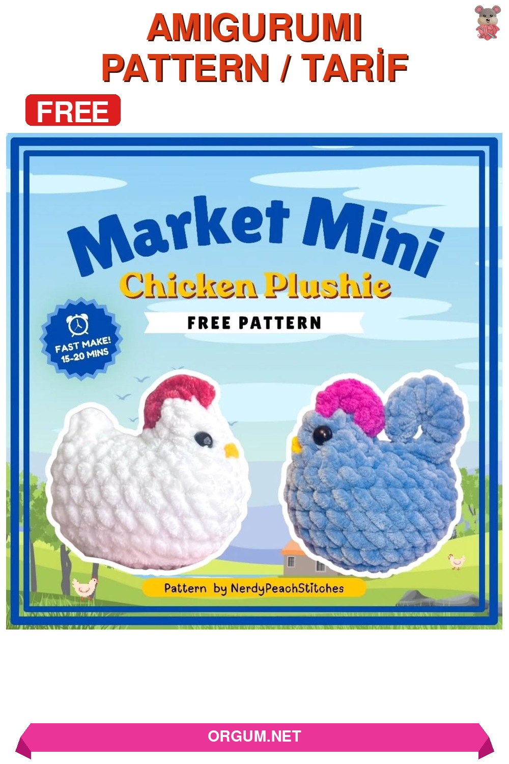Mini Civciv Amigurumi Amigurumi Tarifi Pin