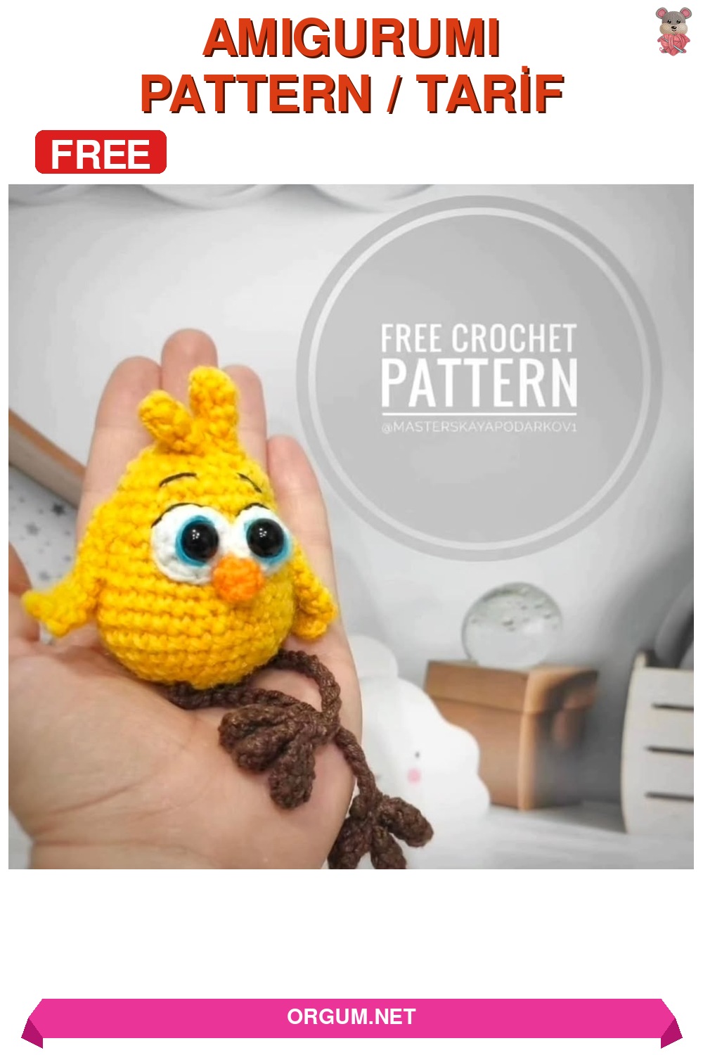 Amigurumi Civciv Amigurumi Tarifi Pin