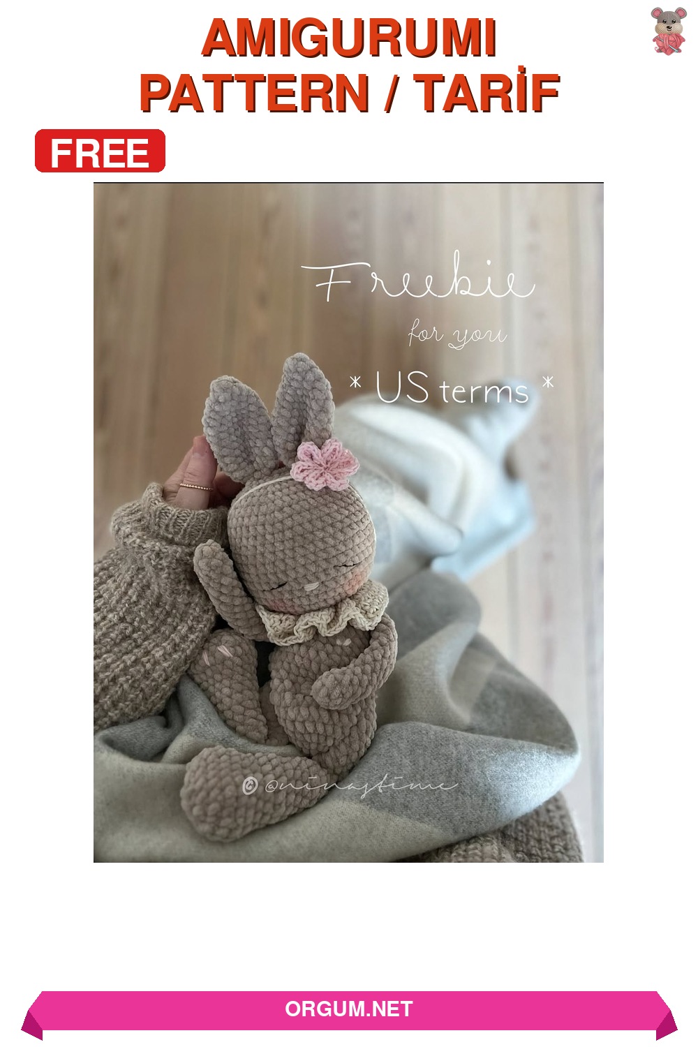 Amigurumi Tavşan Havuç Amigurumi Tarifi Pin