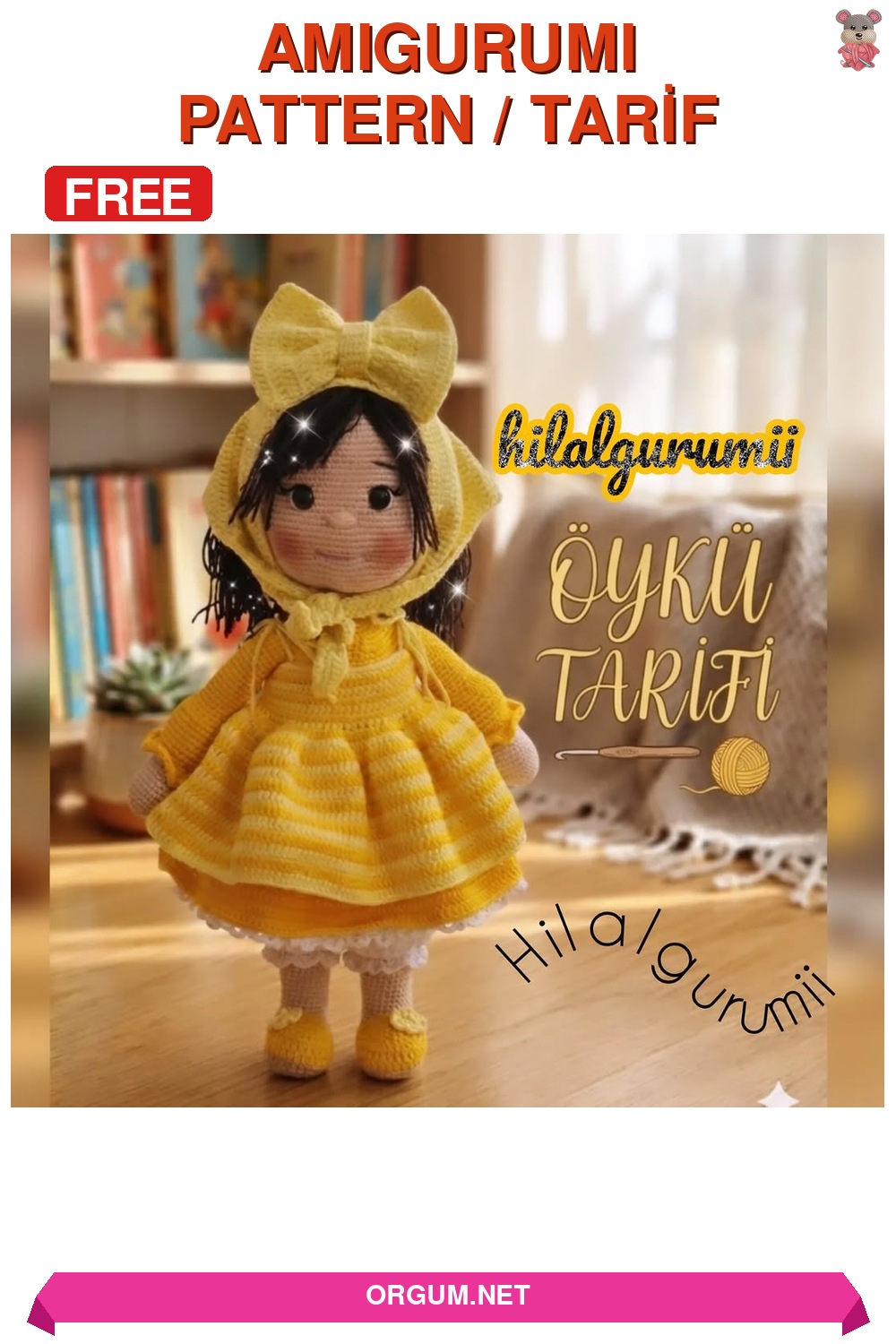 Öykü Bebek Amigurumi Amigurumi Tarifi Pin