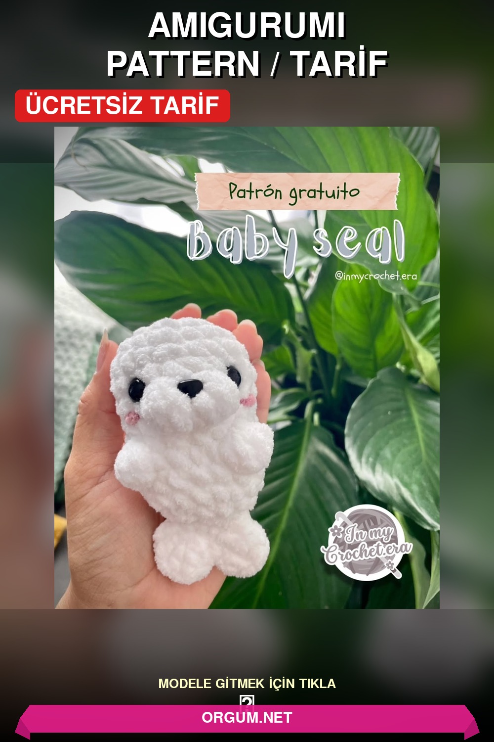 Şönil Mini Ayıcık Amigurumi Tarifi Pin