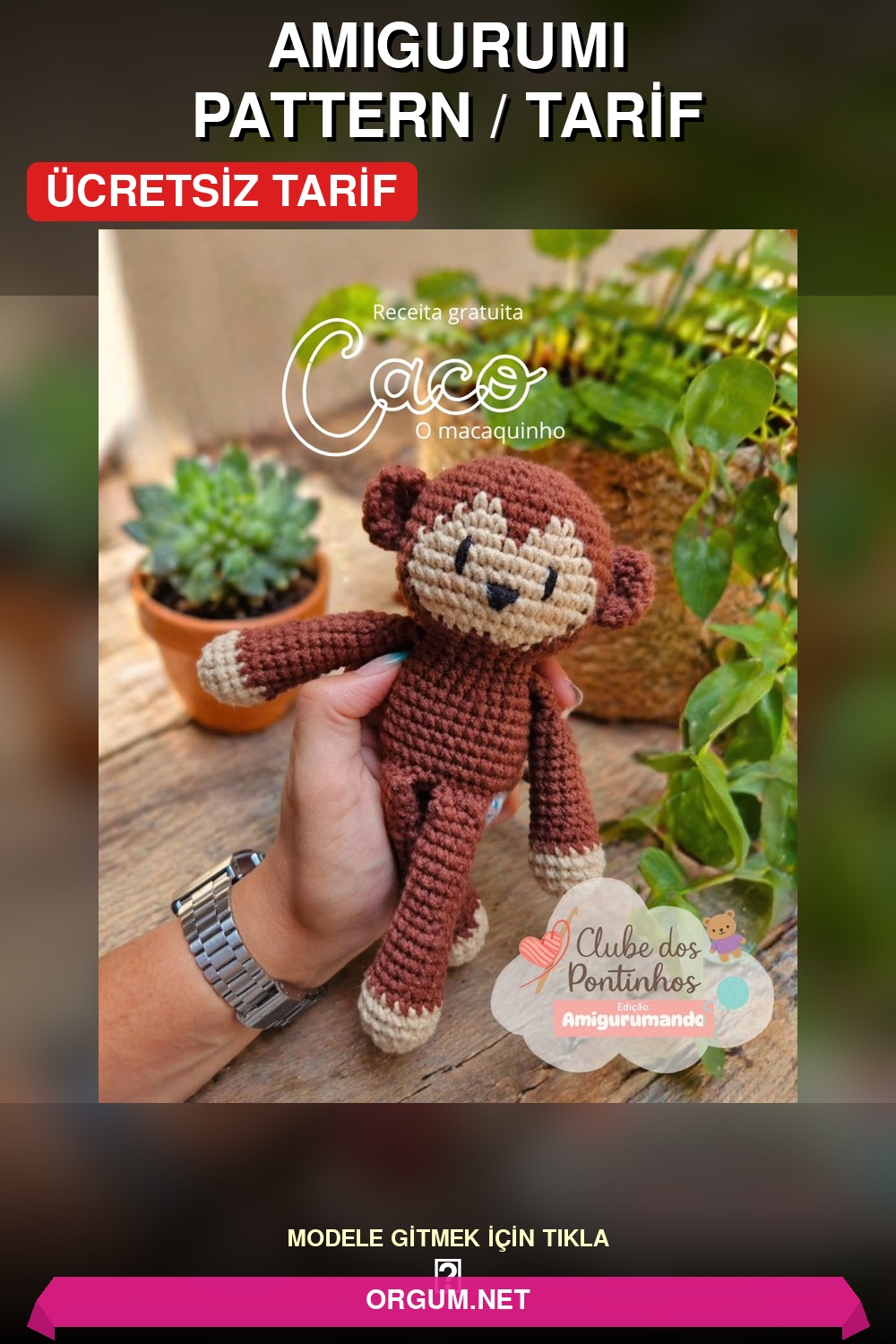 Minik Ayıcık Mia Amigurumi Tarifi Amigurumi Tarifi Pin
