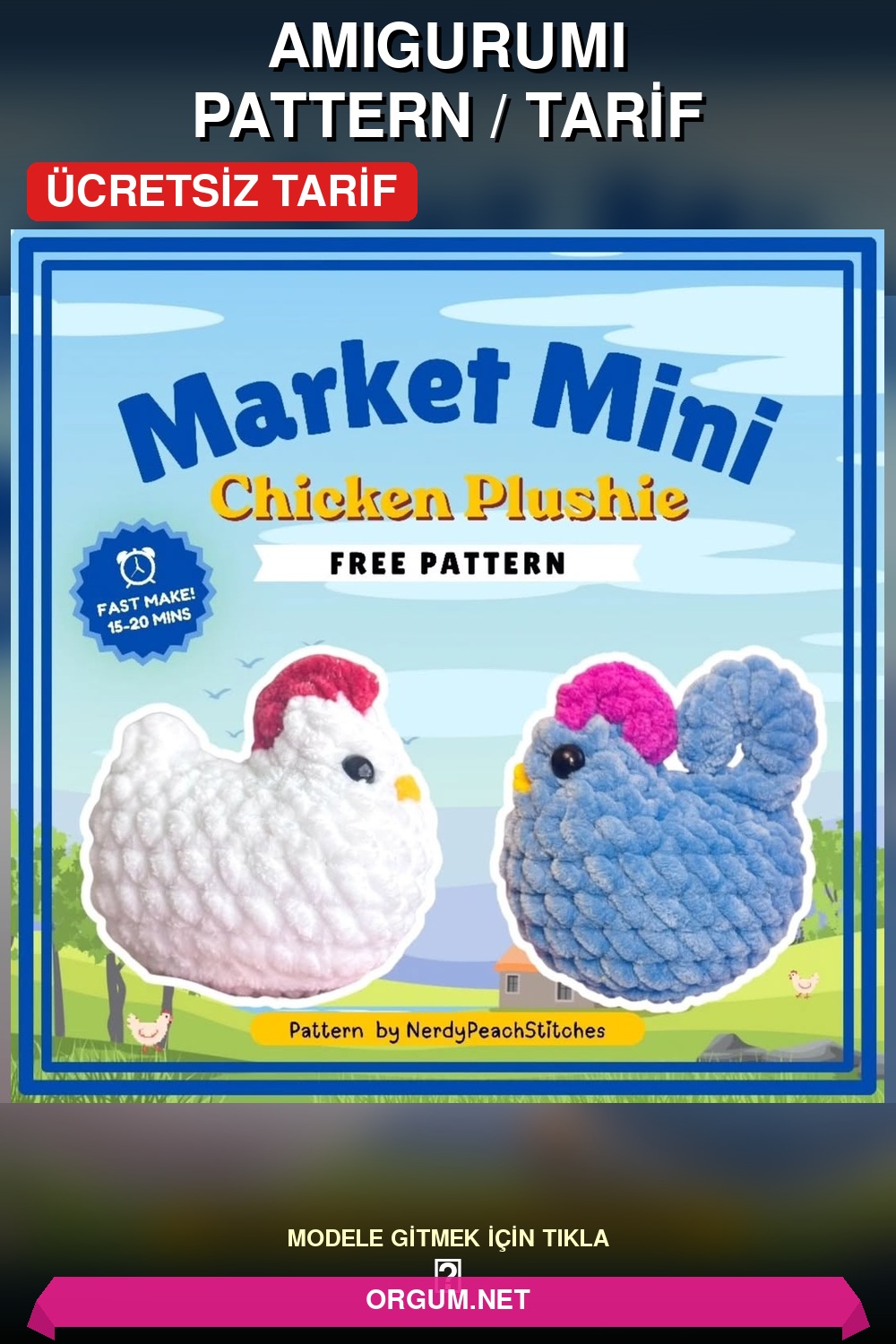 Mini Civciv Amigurumi Amigurumi Tarifi Pin