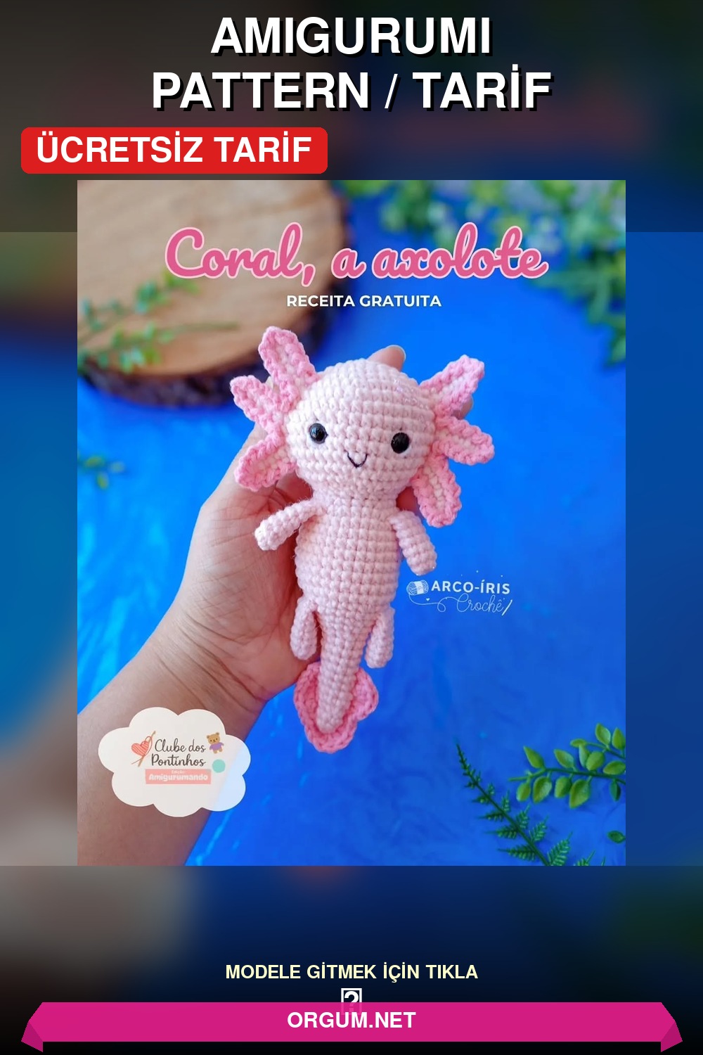 Sevimli Balık Amigurumi Amigurumi Tarifi Pin