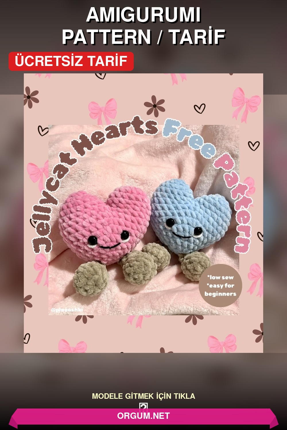 Sevimli Blob Amigurumi Amigurumi Tarifi Pin