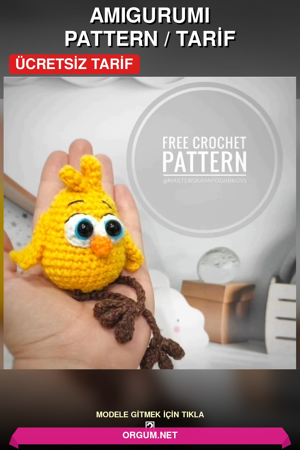Amigurumi Civciv Amigurumi Tarifi Pin