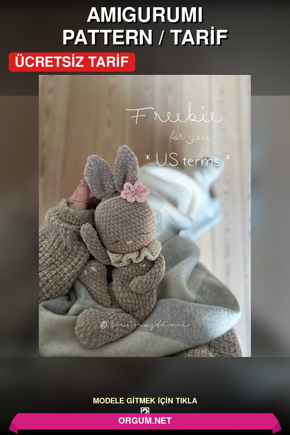Amigurumi Tavşan Havuç Amigurumi Tarifi Pin