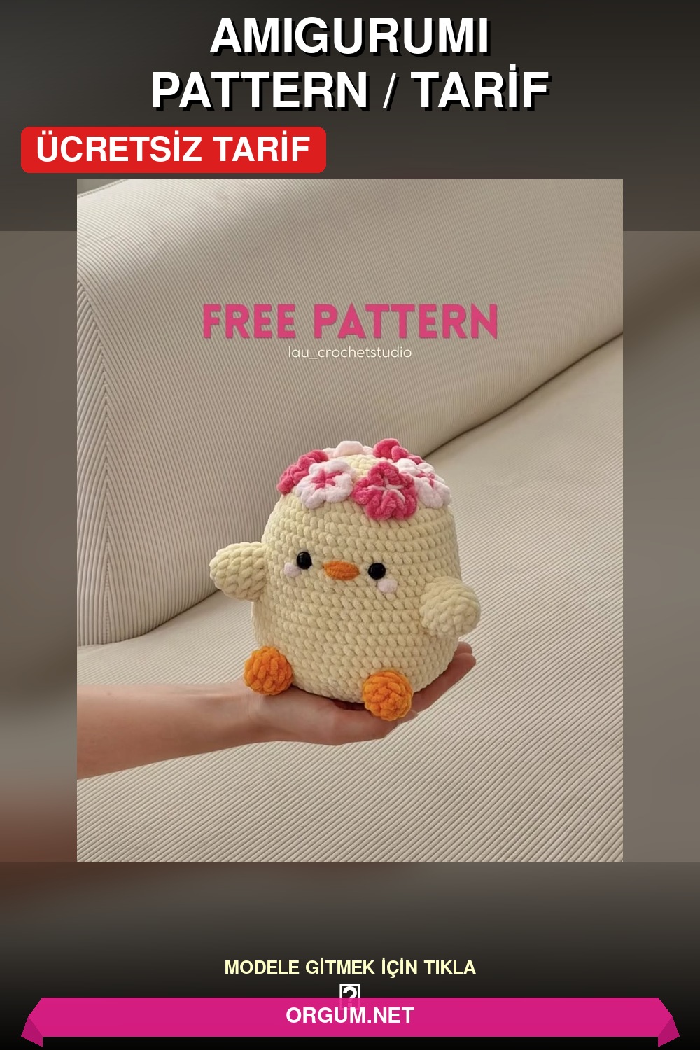 Civciv Amigurumi Tarifi: Sevimli Ve Kolay Örgü Civciv Yapımı 5 Sevimli Civciv Amigurumi Amigurumi Tarifi Pin